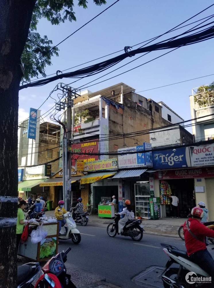 Bán nhà mặt tiền 117 Nguyễn Thị Nhỏ, Tân Bình, 140,8m2, giá 29 tỷ TL