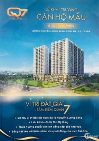 Căn Hộ Cao Cấp Tại Phú Mỹ Hưng Mặt Tiền Nguyễn Lương Bằng Q7