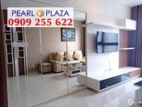 Cho Thuê căn hộ 2PN_97m2 Pearl Plaza Q.Bình Thạnh, tầng cao, full nội thất.