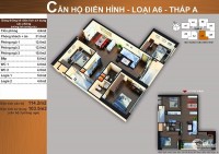 Bán CH A6 - Sun Square, 3 phòng ngủ 112m2, full nội thất, ở ngay