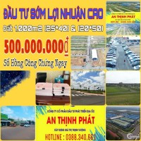 ĐẤT NỀN PHÂN LÔ 1.000m2 (GIÁ 500TRIEU)