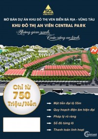 Hot, dự án An Viên Central Park nhận đặt chỗ GD1 giá hấp dẫn 750tr/lô LH 0705 45