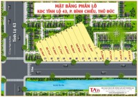 Bán đất đường Kênh ba BÒ, Ngô Chí Quốc, Bình Chiểu, dt 60-70m2, giá đầu tư
