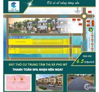 Đất nền ngay vòng xoay Hắc Dịch, TX. Phú Mỹ, gần khu TĐC, SHR công chứng sang tê