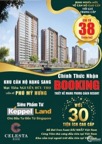 Celesta Rise - Kepple Land, Booking Siêu dự án Nam Sài Gòn