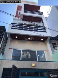 Nhà mới hẻm 6m thông chợ Tân Hương 4x10.5m 4.5tam