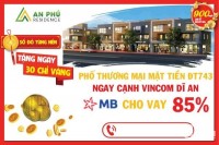 Đất Thành Phố Thuận An - Mặt Tiền ĐT743