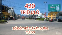 Đất nền gần Nha Trang - Duy nhất 2 lô - 420 Triệu/120m2 - Thổ cư - Sổ đỏ từng lô