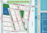 Mở bán khu cao cấp Eco Town, xã An Phước, thổ cư 100% gọi ngay 0934.817.827