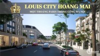 Chia sẻ cơ hội đầu tư sinh lợi nhuận Louis City 54 Tân Mai - Hoàng Mai - Hà Nội