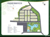 Bán biệt thự Vinhomes Smart City – Green Villas, căn góc, mặt hồ ký mới CĐT