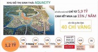 Aqua City - đầu tư chỉ với 1,2 tỷ. Cam kết mua lại với LX 45% từ Novaland