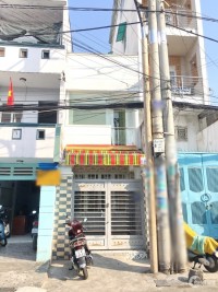 Cho thuê nhà nguyên căn mặt tiền đường Nguyễn Duy P.12 Quận 8 - 11Tr/tháng