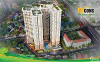 Căn hộ mới bàn giao Bcons Green View đối diện BigC Dĩ An - mặt tiền Quốc lộ 1K