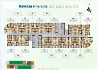 Bán căn 3 ngủ dự án Gelexia Riverside. giá 1/75 tỷ/ Logia hướng Nam