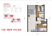 Căn hộ High Intela 4.0 , Mặt tiền Võ Văn Kiệt, Q.8 - 2PN - 2WC