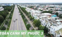 Gia đình cần bán gấp nên đất KDT Mỹ Phước 3, SHR 1000%. Cam kết VT đẹp