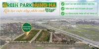 ĐẤT NỀN HƯNG HÀ, ĐẤT NỀN SỔ ĐỎ GREEN PARK HƯNG HÀ CHỈ TỪ 400 TR/ LÔ 100M