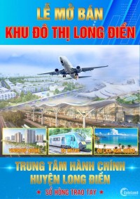 hot chỉ 379tr/nền ngay trung tâm hành chín khu đô thị long điền