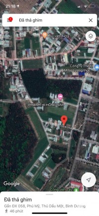 Cần bán lô đất đường DX058 Phú Mỹ, Thủ Dầu Một