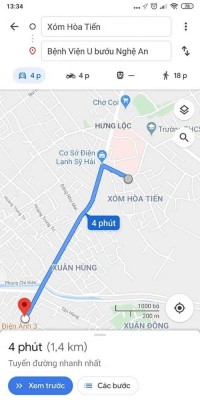 Bán gấp lô góc Hoàng văn Bá, Hoà Tiến, Hưng Lộc 115.8m2, 1.2 tỷ