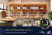 Smartel quận 7 chỉ 1.3 tỷ/căn thánh toán 12 tháng NH hỗ trợ vay 50%