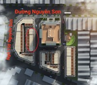 Chính chủ bán lô shophouse hướng Đông Nam đối diện chung cư PHC Complex.