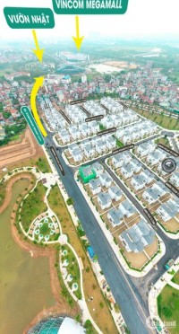 Bán Shophouse, Biệt thự Vinhomes Tây Mỗ, Vinhomes Smart City, Đông Bắc, căn góc