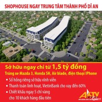 BÁN NHÀ MẶT TIỀN KINH DOANH TỐT , ĐƯỜNG BÙI THỊ XUÂN , TP DĨ AN.