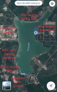 Cần bán lô đất 100m2 đối diện Hồ sinh thái Đá Bàn giá chỉ 650 triệu