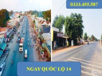 Đất mặt tiền - Đường QL 14 -  Gần KCN Becamex