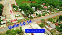 Đất Bình Phước, mặt tiền quốc lộ 14, 500m2 giá chỉ 700tr nhận sổ ngay