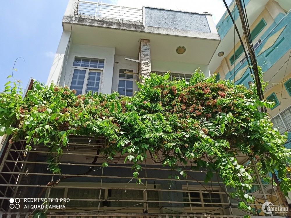 Chính chủ cần bán nhà Nơ Trang Long cách mặt tiền 3m, diện tích 4x15, giá 5.35 t