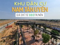 KDC Nam Tân Uyên, TC 100%,Pháp Lý Minh Bạch,Giá Gốc CĐT 520 Triệu
