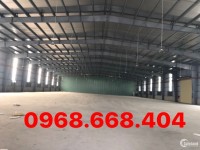 Cho thuê nhà xưởng diện tích 8.600m2 KCN Quế Võ – Giá 2,8$/m2