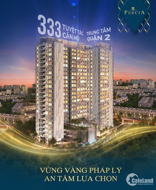 Dành cho 100 khách hàng nhanh tay sở hữu ngay căn hộ ven sông Q2