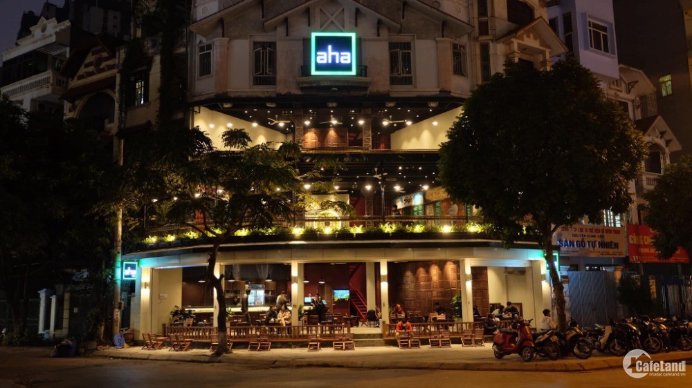 HOT! Bán quán cafe mặt phố Phan Kế Bính - Linh Lang: 5T x 45m2 vỉa hè rộng.