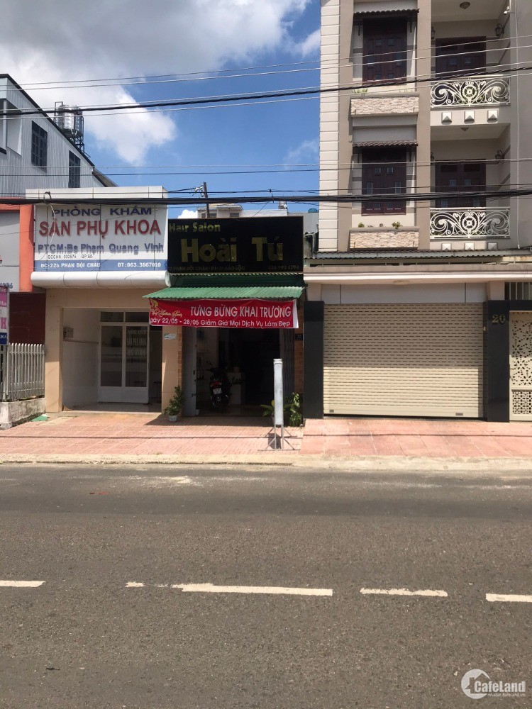 Bán nhà mặt tiền phan bội châu gần  chợ phường 1 tiện kinh doanh mở tiệm