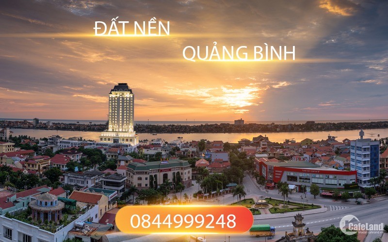 Đất nền trung tâm thành phố Đồng Hới giá chỉ 3.3 tr m2