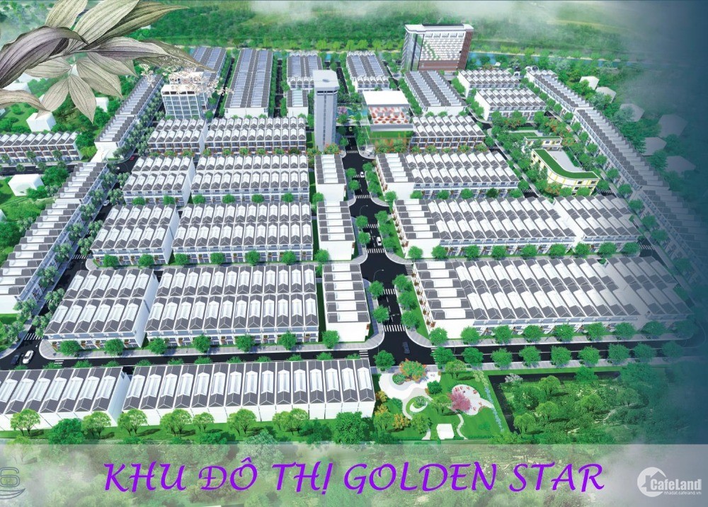 950tr/nền GOLDEN STAR mở bán đợt 1, CK 10% + KM 100TR , CAM KẾT LỢI NHUẬN 20%