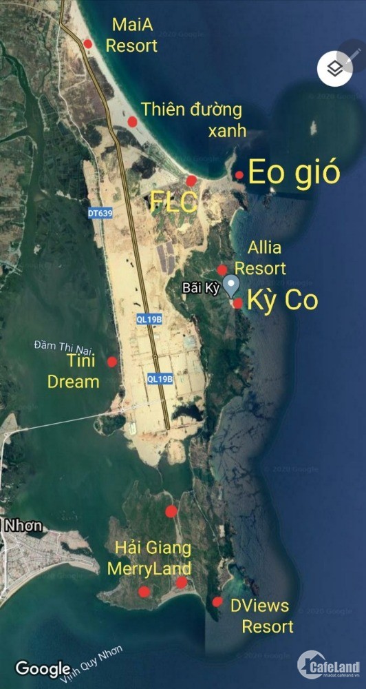 Dự án Kỳ Co Gate way, đất nền phố biển Quy Nhơn, thanh toán trả góp 18 đợt