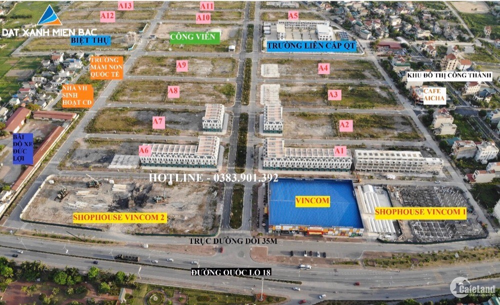 Chính chủ bán đất nền A11 dự án New City P.Yên Thanh – Uông Bí – Quảng Ninh