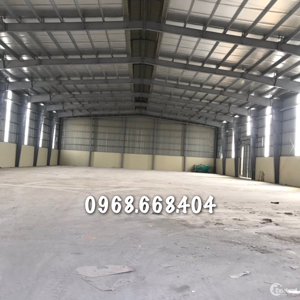 Cho thuê nhà xưởng cum CN Vôi – Bắc Giang 1.800m2, giá siêu rẻ.
