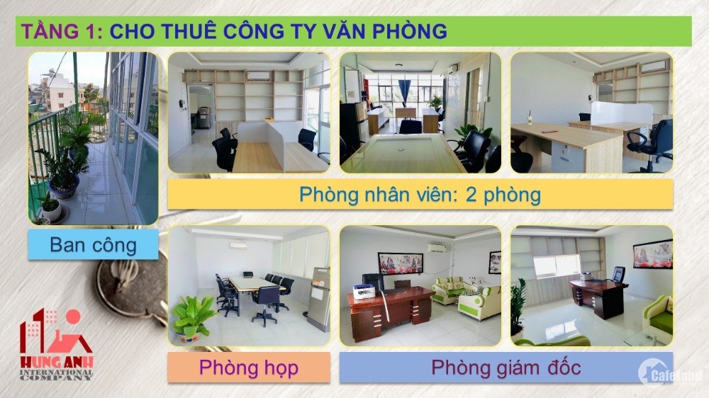 Cho thuê nhà nguyên căn (Building mini) 2 mặt tiền đường lớn Phạm Văn Đồng