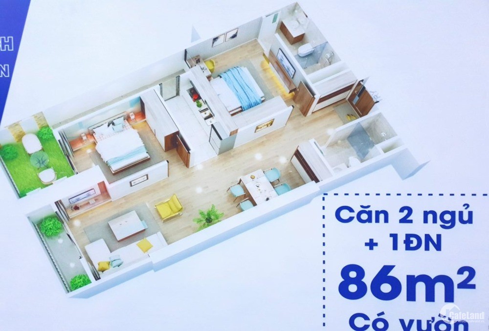 bán căn hộ BID Residence Tố Hữu Hà Đông giá chỉ từ 1,6 tỷ 2 PN, 85m2,CK 24%