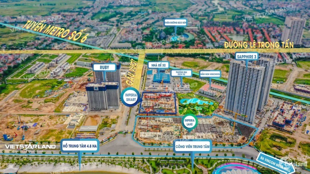 Imperia Smart City giá đợt 1 chỉ từ 1,2 tỷ/căn