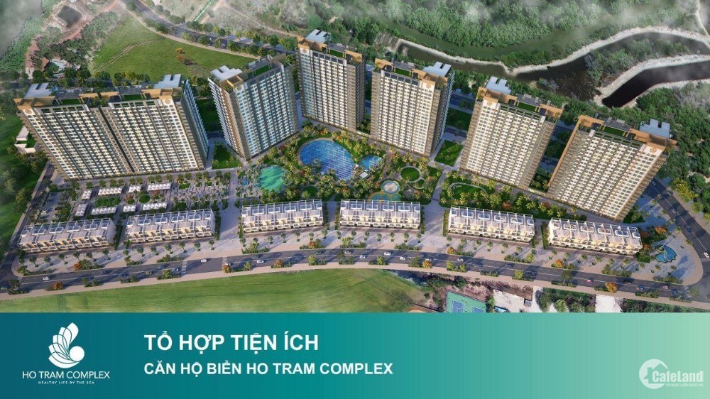 Căn hộ Hồ Tràm Complex- chỉ 1.4 tỷ/ căn 2PN , thanh toán 1% tháng,LH:0903239035