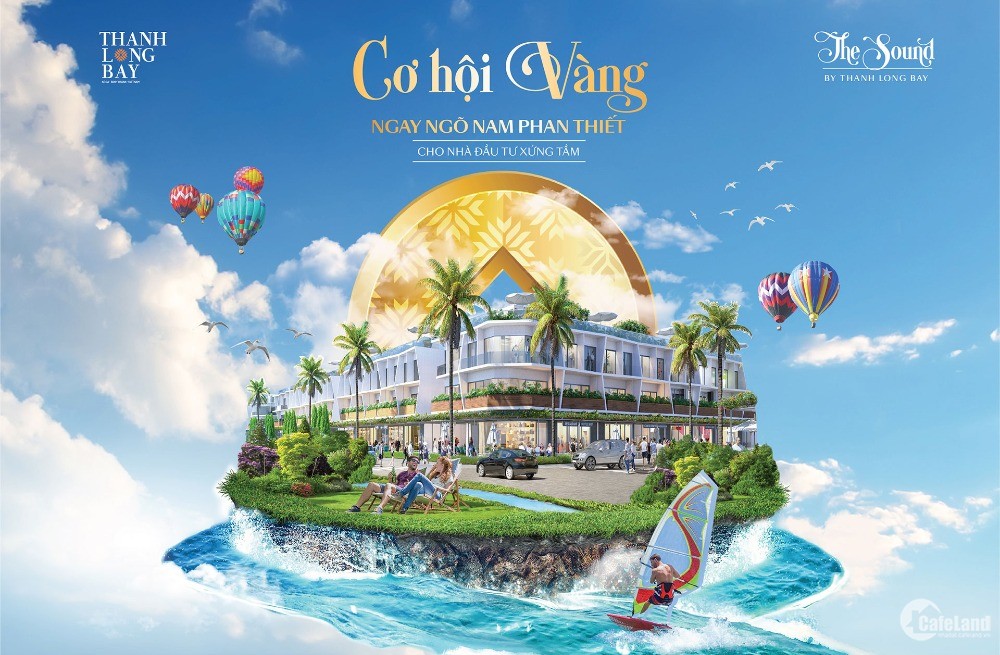 Thanh Long Bay Mở Bán ShopHouse biển 2 mặt tiền Sổ Hồng lâu dài chỉ từ 1,5 tỷ
