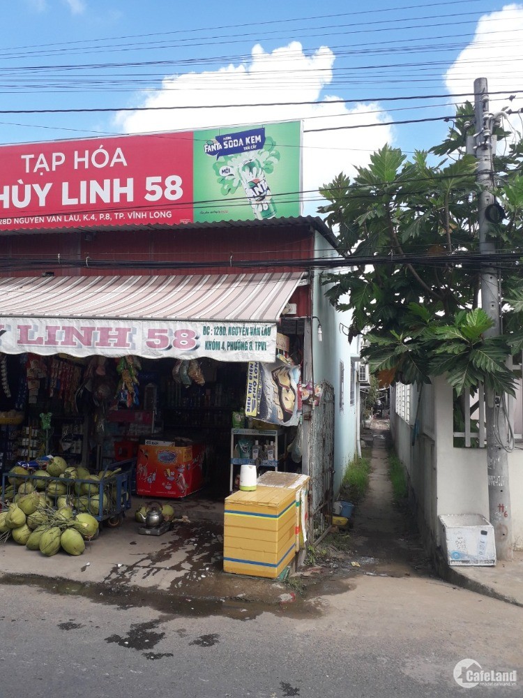 Chính chủ cần tiền bán gấp nhà mặt tiền đường Nguyễn Văn Lâu, phường 8, TP Vinh