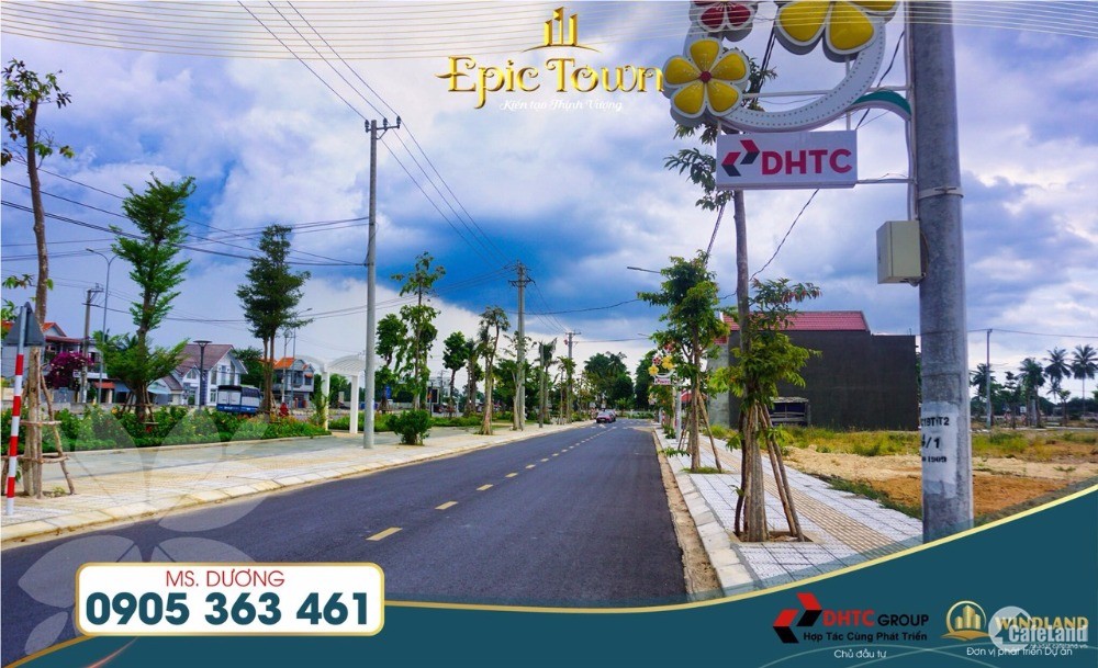 Epic town Điện Thắng - chỉ 450tr/nền sở hữu ngay đất quốc lộ - 0905363461